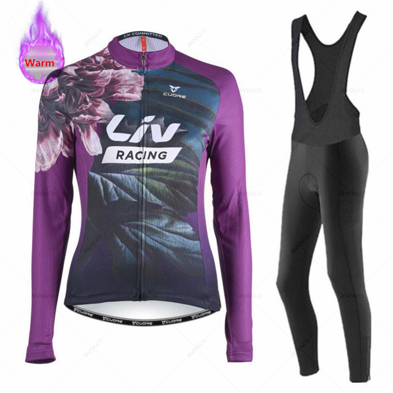 Winter Clothing Men Sale - Liv feminino inverno conjunto de bicicleta