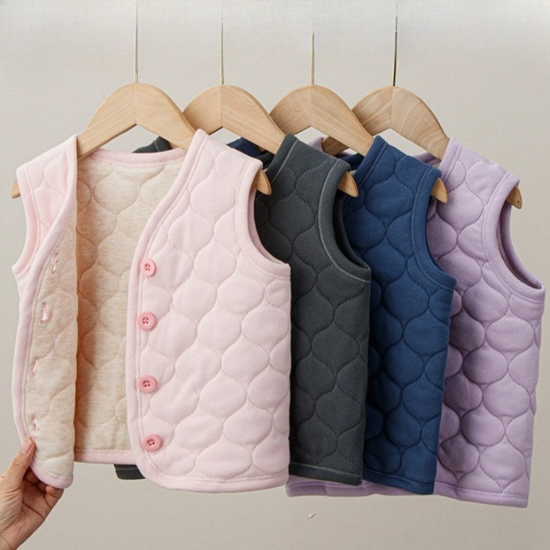 Winter Clothing Baby Girl - Colete infantil outono inverno meninos meninas
