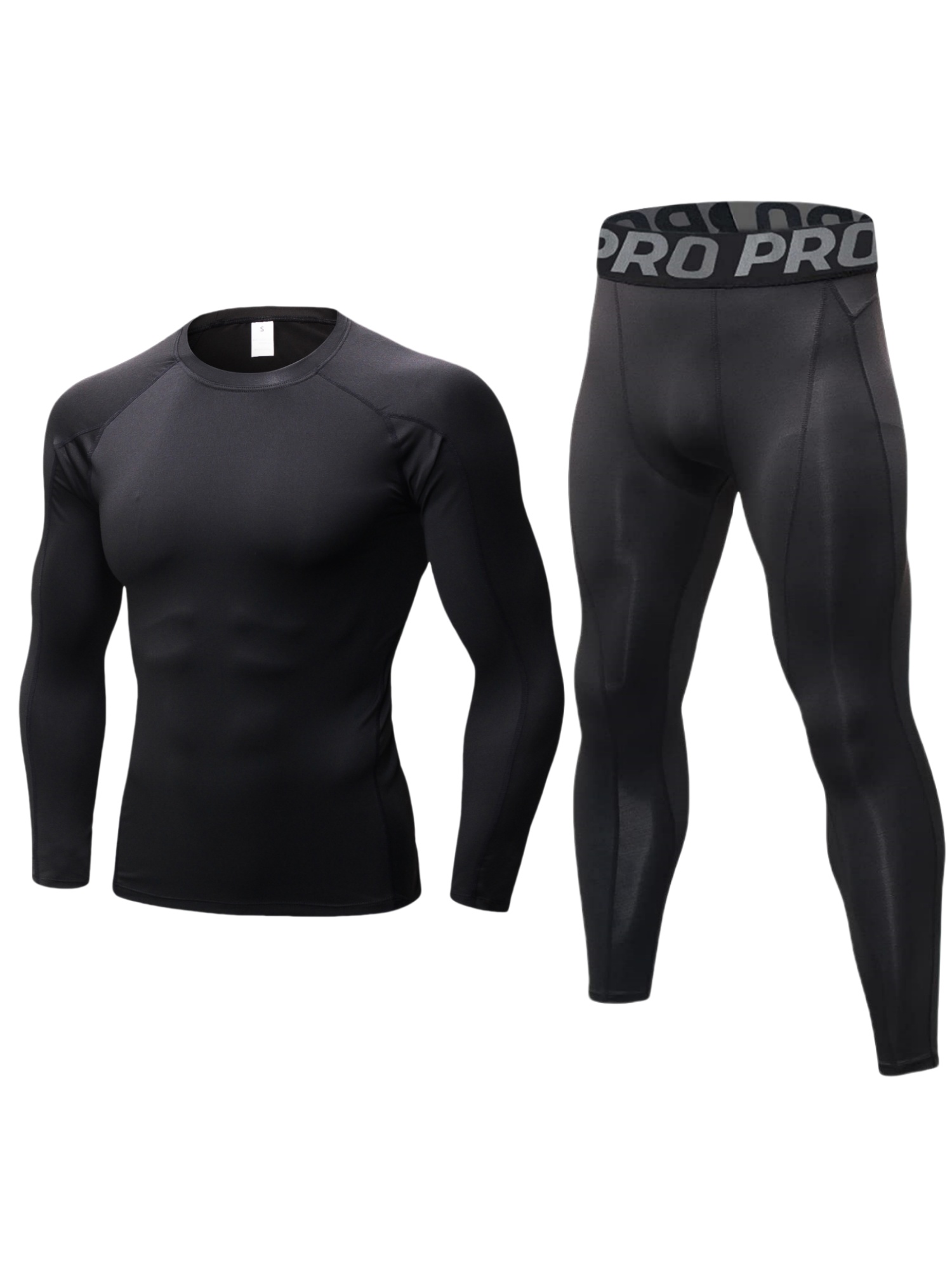 Thermal Base Layer - Conjunto de calças de treino e