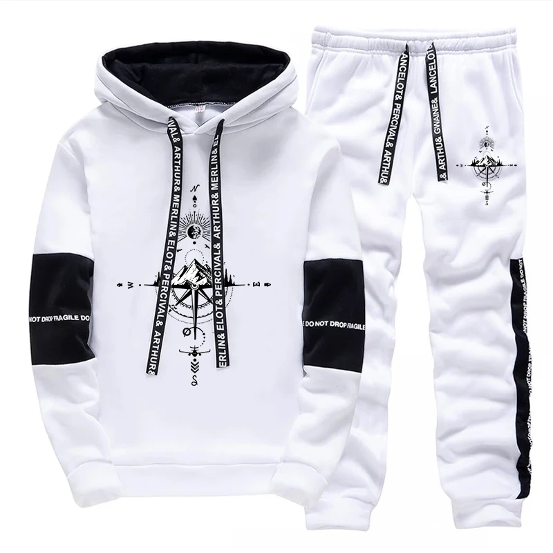 Winter Clothing Fashion - Novo Conjunto de Agasalho Masculino para