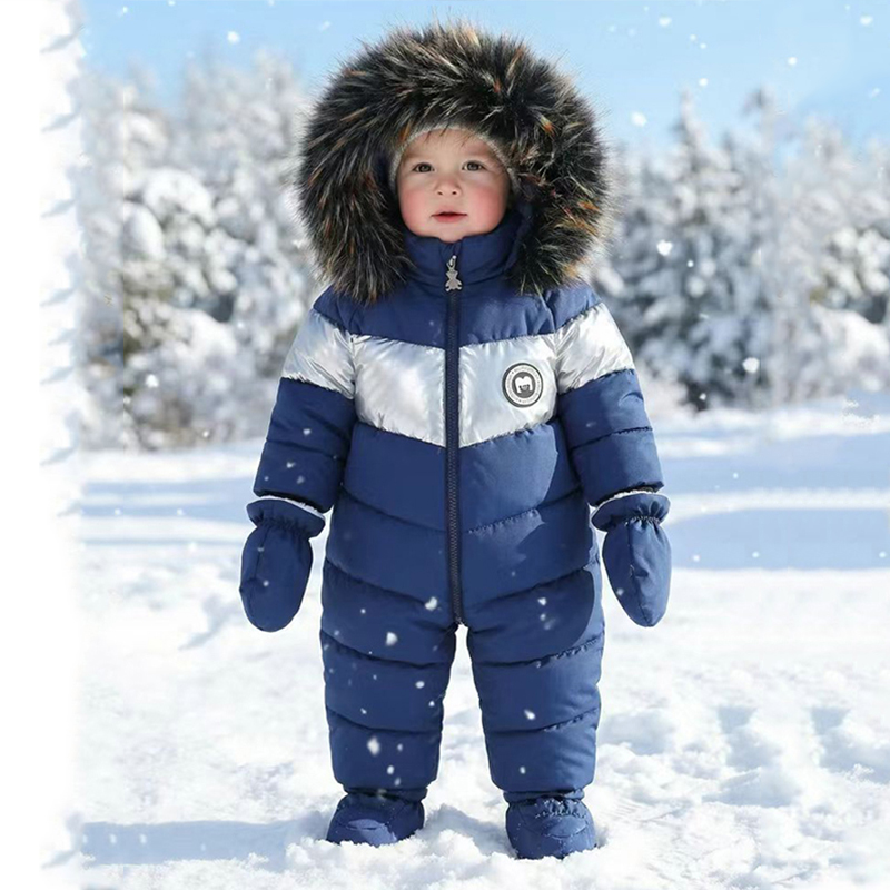 Winter Clothing Baby Girl - Macacão de Inverno para Bebê Recém-Nascido