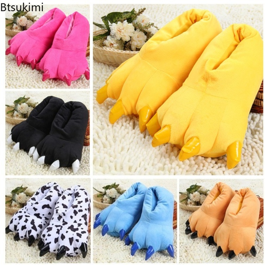 Winter Clothing Material - Novas Pantufas de Inverno Quentes e