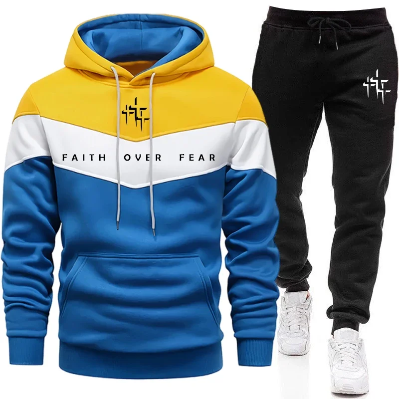 Conjunto Masculino Faith Over  - Winter Clothing Fashion avaliação e preço