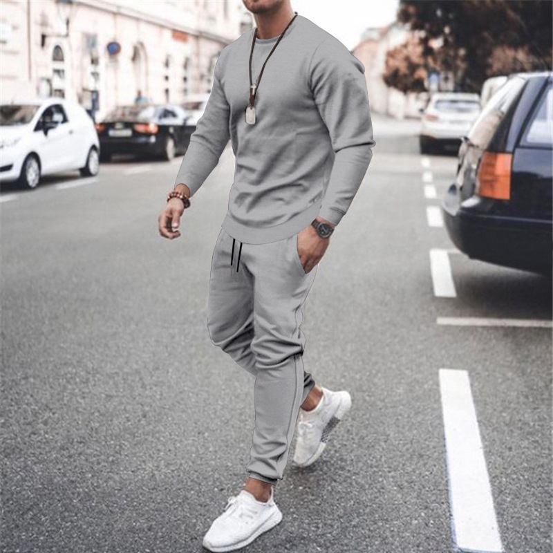 Conjunto de moletom esportivo  - Winter Clothing Men Sale avaliação e preço