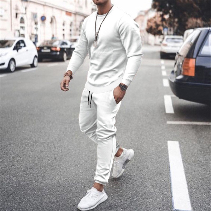 Conjunto de moletom esportivo  - Winter Clothing Men Sale avaliação e preço