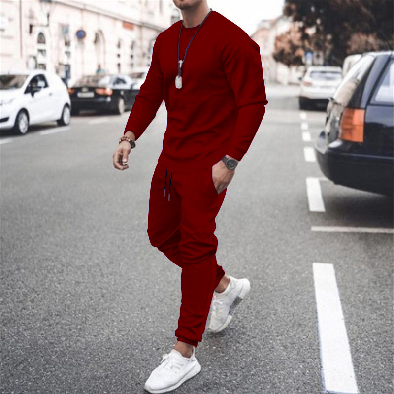 Conjunto de moletom esportivo  - Winter Clothing Men Sale avaliação e preço