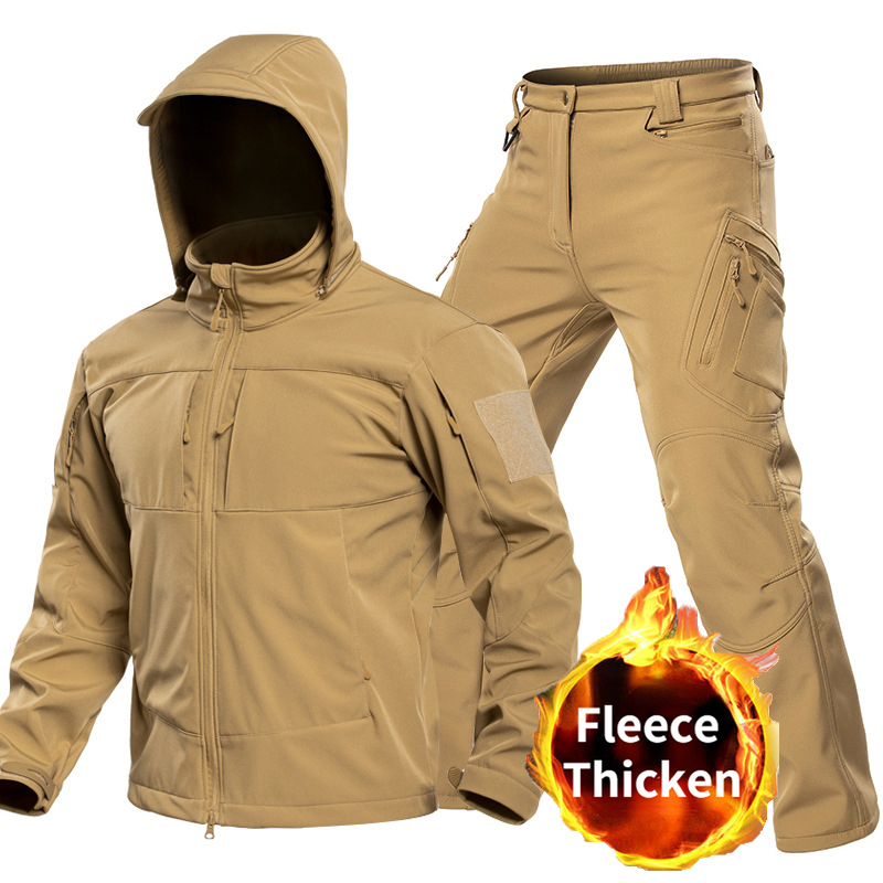 Conjunto Tático Softshell para - Winter Clothing Uae avaliação e preço