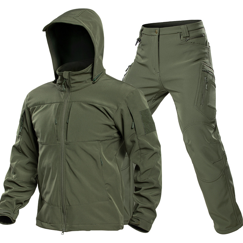 Conjunto Tático Softshell para - Winter Clothing Uae avaliação e preço