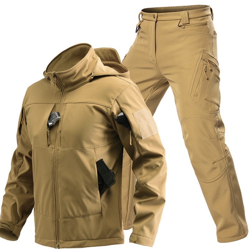 Conjunto Tático Softshell para - Winter Clothing Uae avaliação e preço