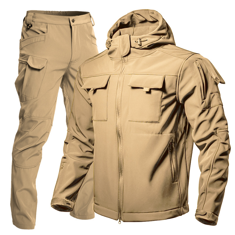 Conjunto de Roupa Camuflada Ma - Windproof Jacket Softshell avaliação e preço