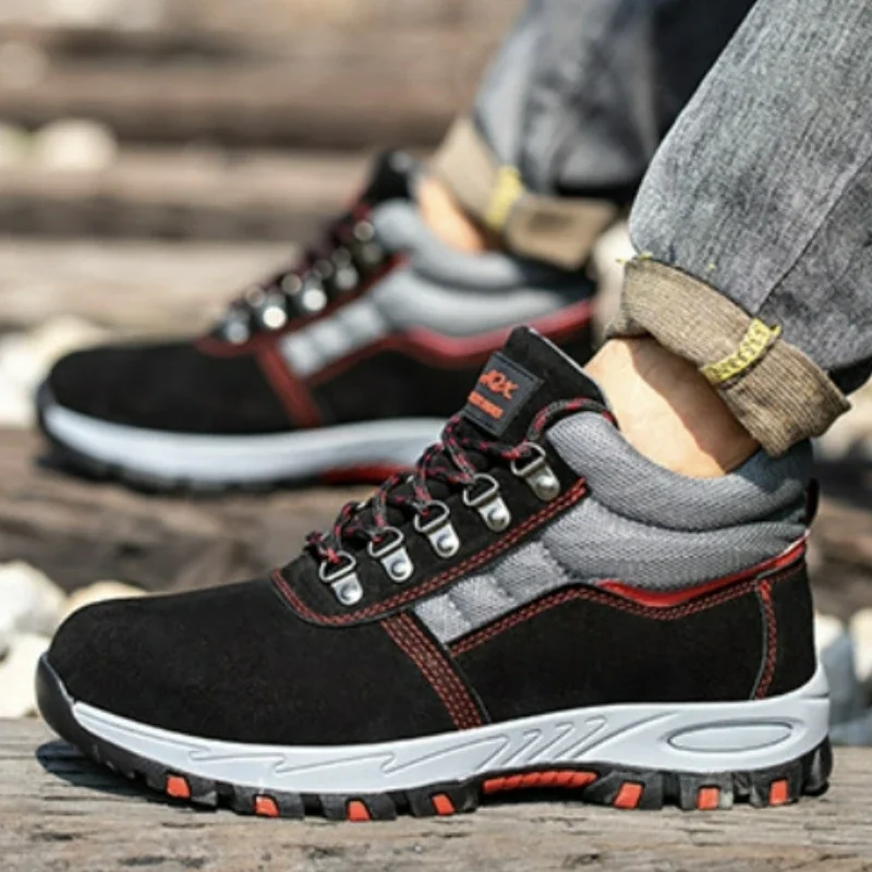 Botas de segurança masculinas  - Winter Clothing Material avaliação e preço