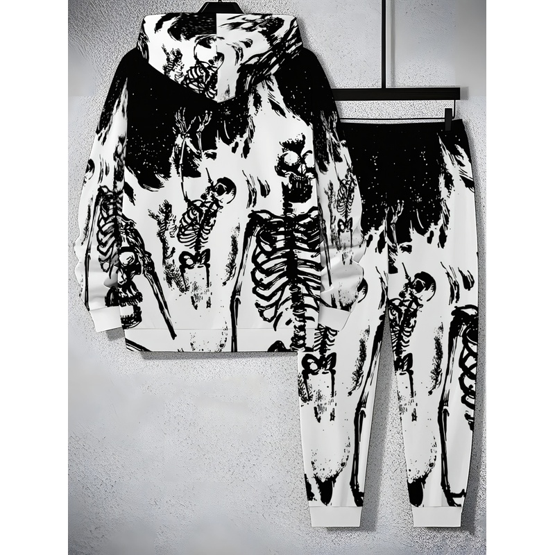 Conjunto de Moletom e Calça co - Winter Clothing Fashion avaliação e preço