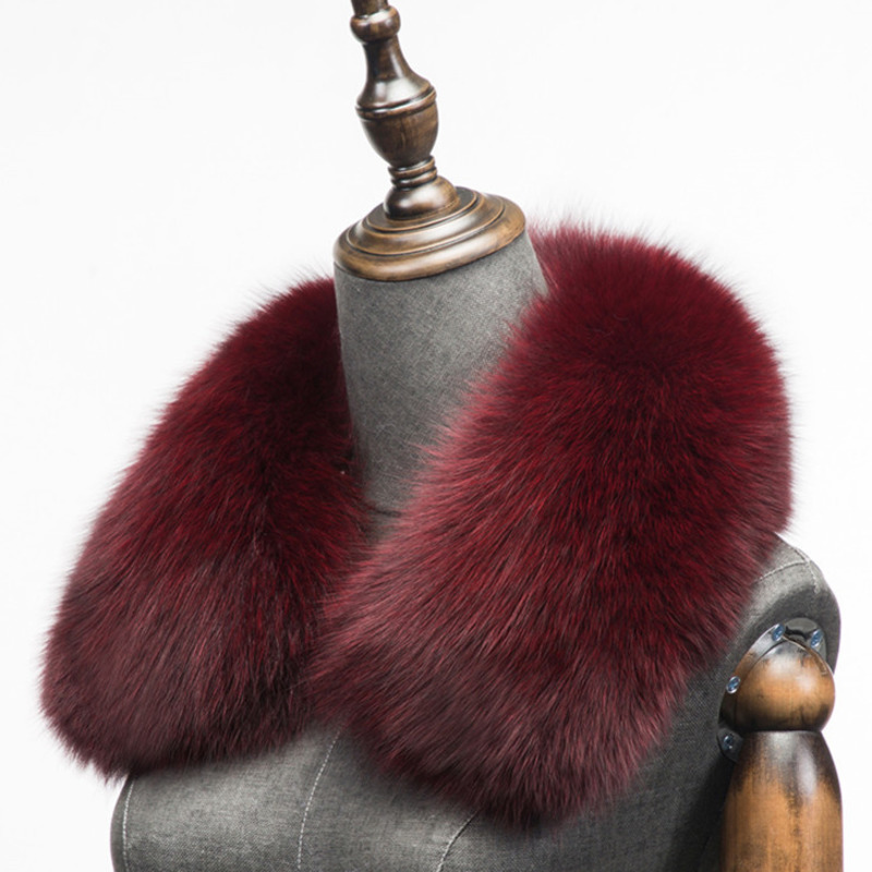 Inverno natural lenço de pele  - Winter Clothing Uae avaliação e preço