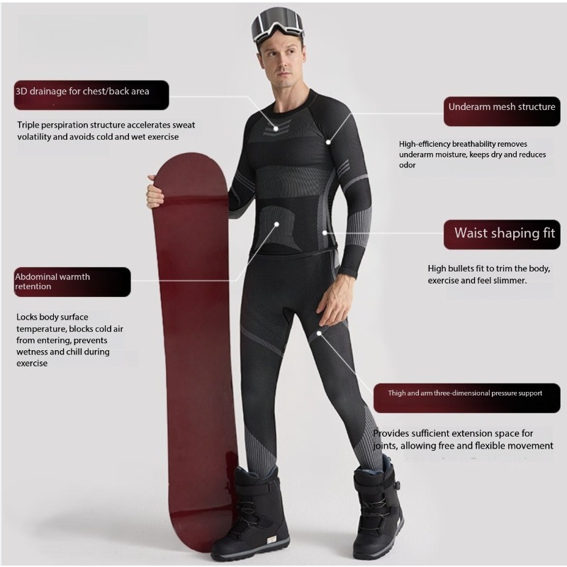 Conjunto de camada de base de  - Thermal Base Layer avaliação e preço