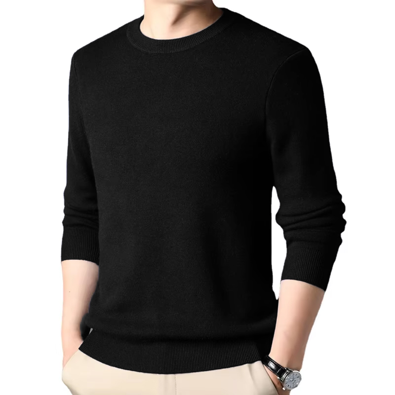 Pulôver de malha de cor sólida - Winter Clothing Uae avaliação e preço