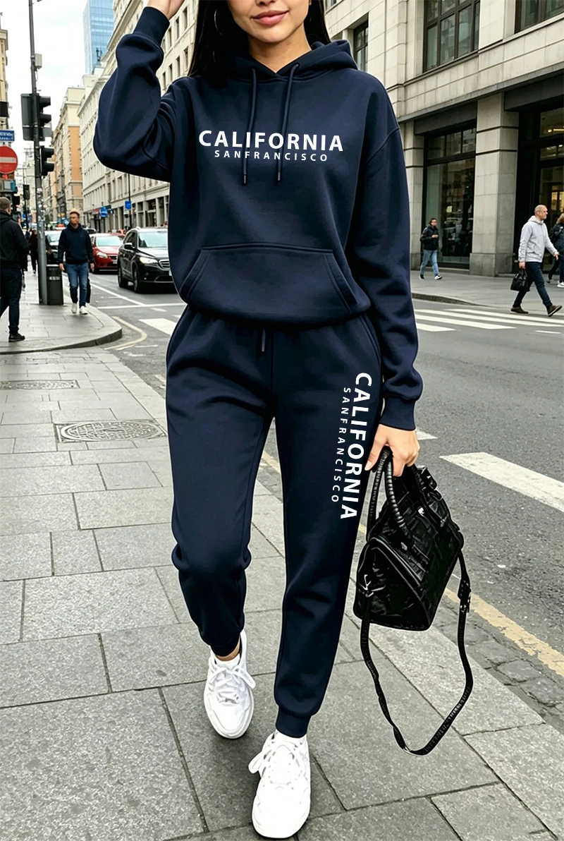 Conjunto de Treino Feminino de - Winter Clothing Fashion avaliação e preço