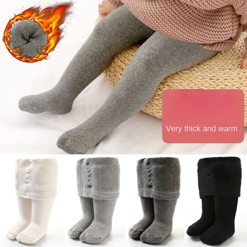 Meias de algodão macio para cr - Winter Clothing Baby Girl avaliação e preço