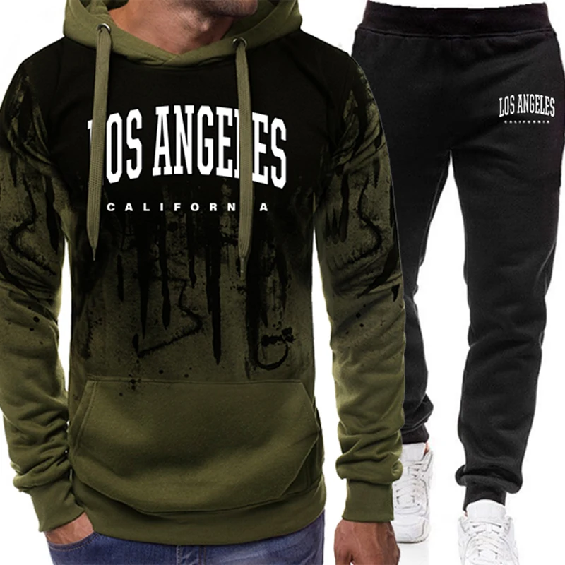 Conjunto de Moletom Masculino  - Winter Clothing Fashion avaliação e preço