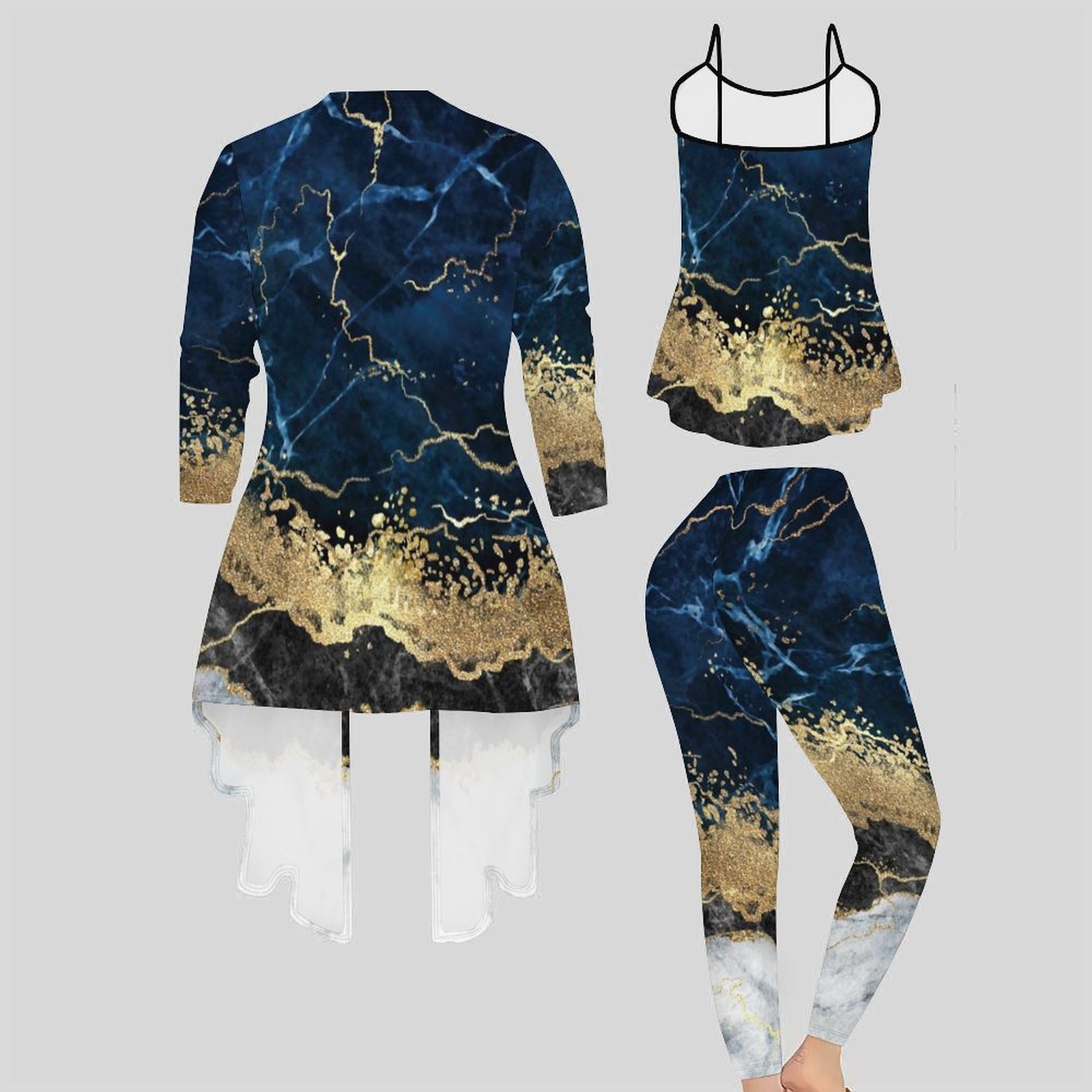 Conjunto Elegante de Calças Ju - Winter Clothing Uae avaliação e preço