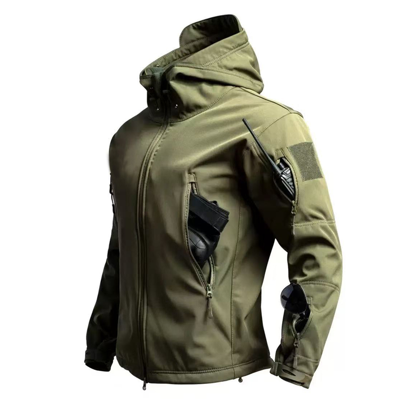 Homens militar tático inverno  - Windproof Jacket Softshell avaliação e preço