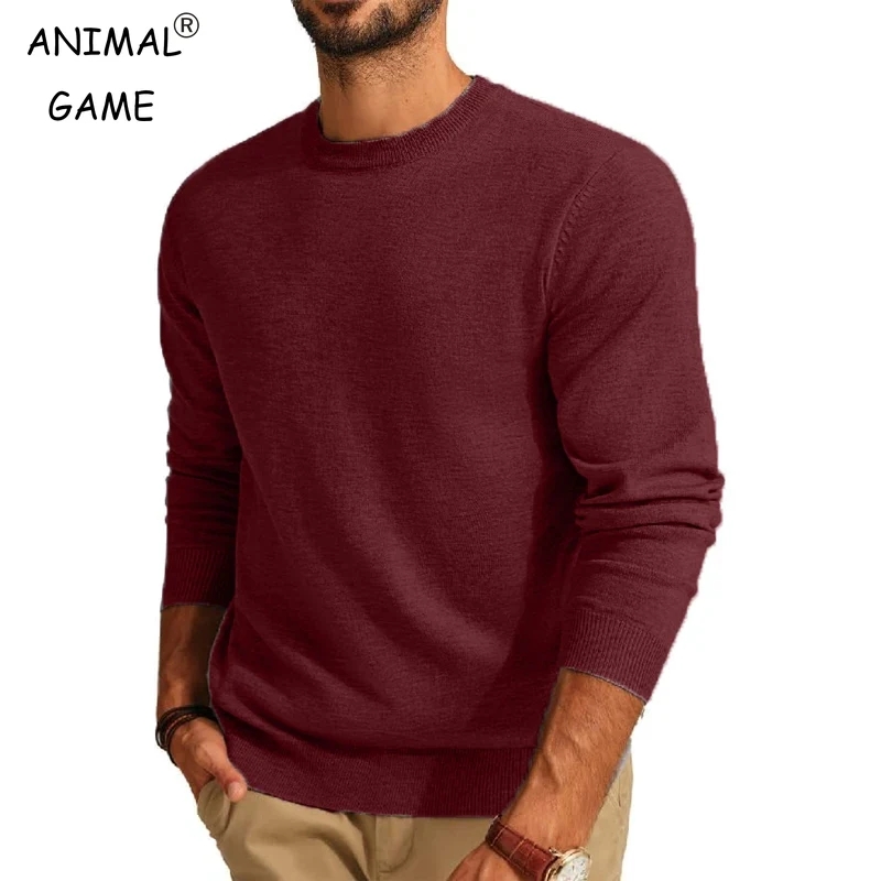 Suéter masculino de manga comp - Winter Clothing Uae avaliação e preço