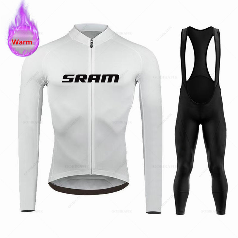 Sram equipe inverno manga long - Winter Clothing Men Sale avaliação e preço